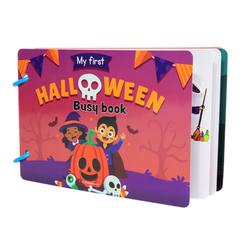Halloween Busy Book for Kids – Interactive Early Learning Activity Book